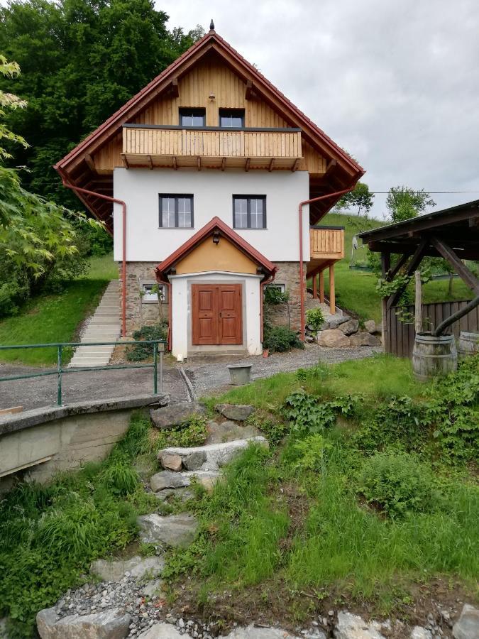 Bioferienhaus Muster - Dominkusch Possnitz Exteriör bild
